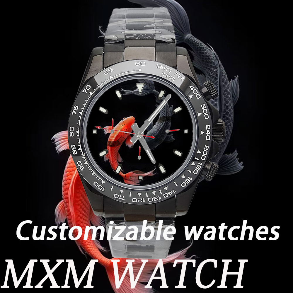 Jewelry For Watches - Individualisierte Kreative VK63 Uhr 39,3mm Herren-Chronograph